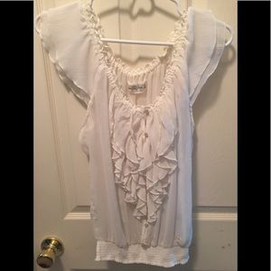 A&F Ruffled Shirt